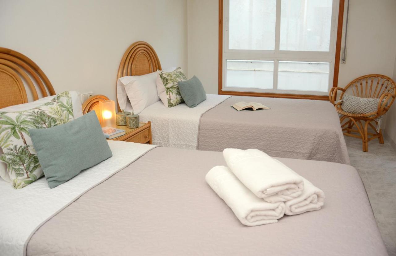 Ferienwohnung Desconectaengalicia Mantela, Vistas Puerto Deportivo, 20M Playa Sanxenxo Exterior foto
